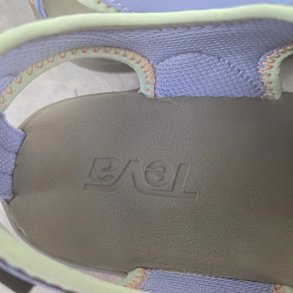 Teva Kids Hurricane Seekado Sandals Beach Sand Multicolor Mesh Sporty Size 5